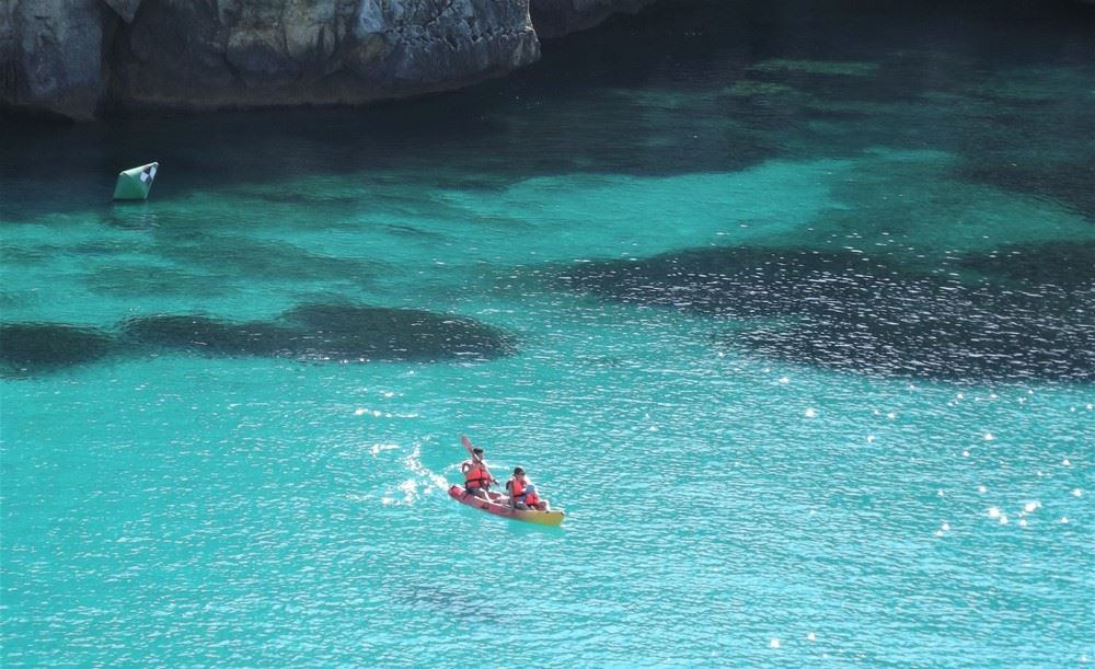 Alquiler de kayaks en Menorca